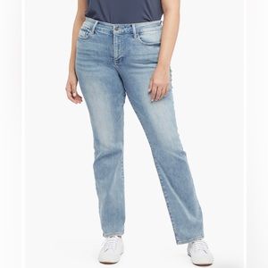 NYDJ Marilyn Straight Leg Jeans - Seashore